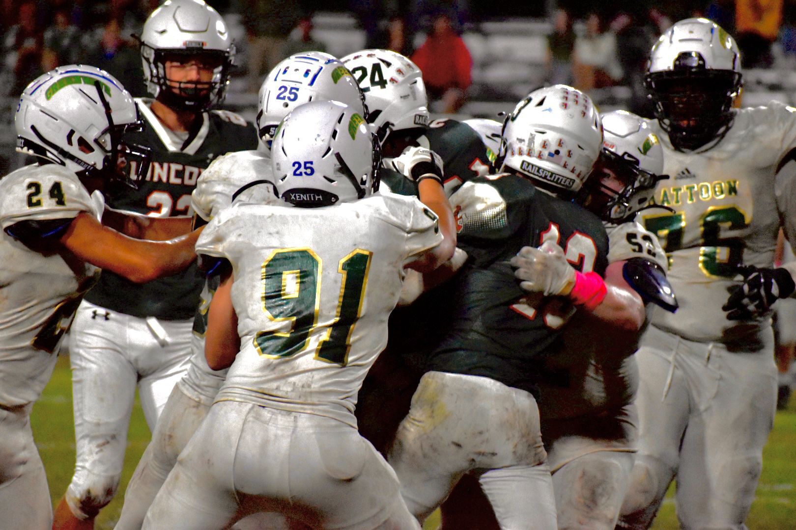 Photos: Lincoln hosts Mattoon in prep football